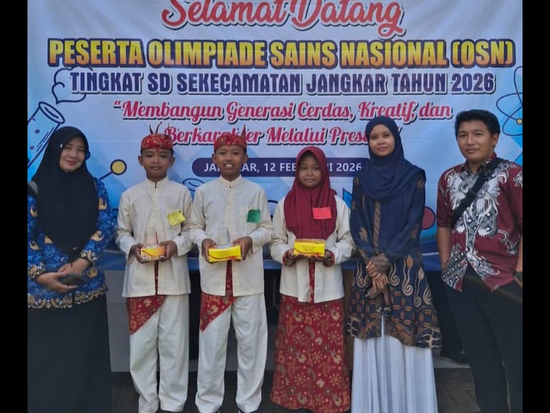 SDN 1 KUMBANGSARI MERAIH JUARA 2 OSN BIDANG MATEMATIKA